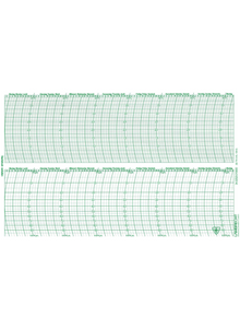 Graph paper 82 TH 0-40, 100-0, 7 days