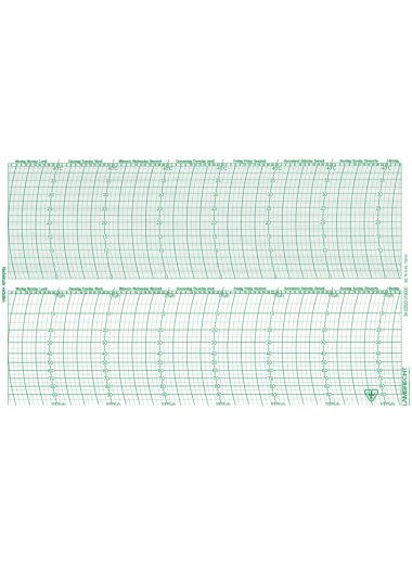 Graph paper 82 TH 0-40, 100-0, 7 days